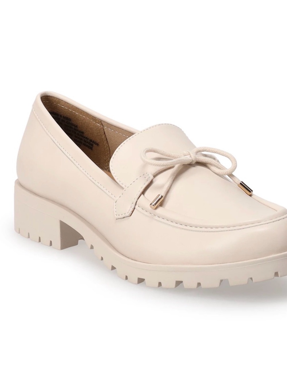 Sonoma Goods For Life® Irelandd Women's Lug Loafers with Tie Lace Sz 11